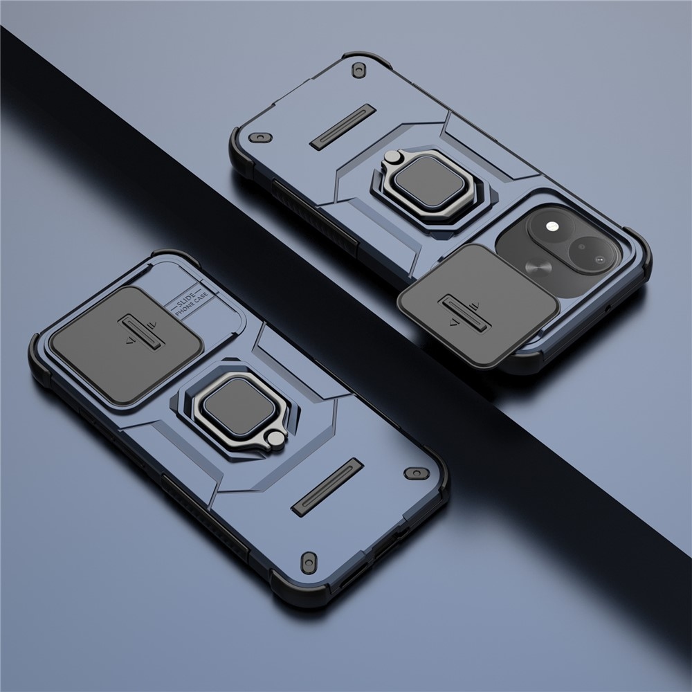 Lens odolný kryt na Xiaomi Redmi Note 17 4G/5G - modrý