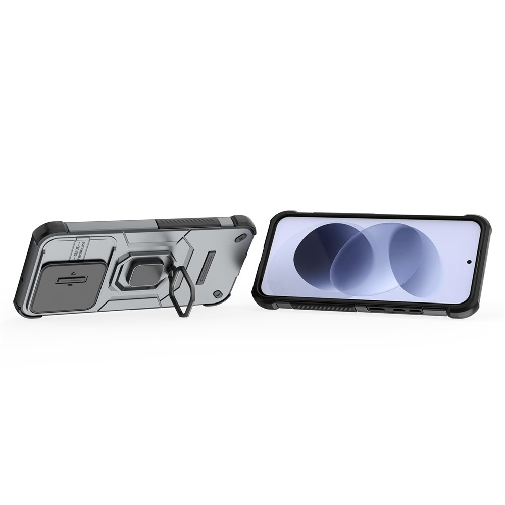 Lens odolný kryt na Xiaomi Redmi Note 17 4G/5G - šedý