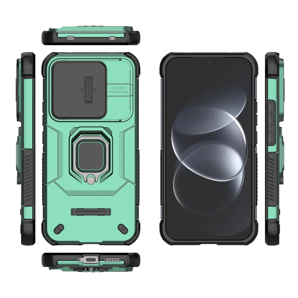 Lens odolný kryt na Xiaomi Redmi Note 17 Pro 5G - zelený