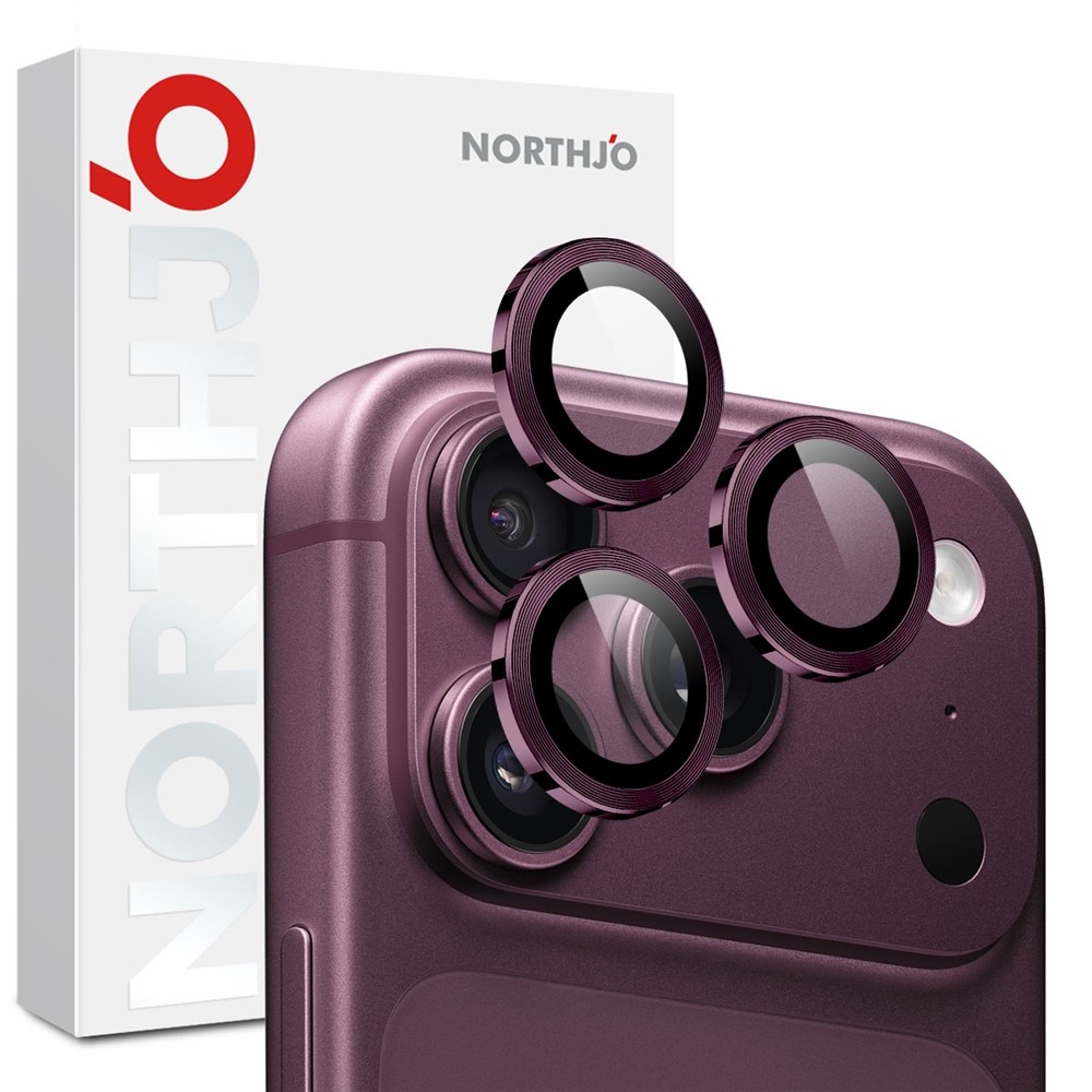 Lens sklo čočky fotoaparátu (samostatná skla) na mobil iPhone 18 Pro Max/18 Pro - fialové