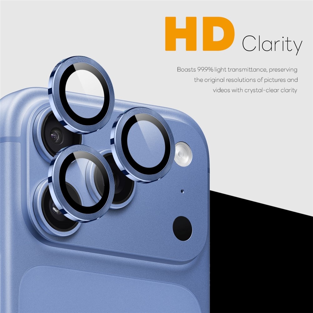 Lens sklo čočky fotoaparátu (samostatná skla) na mobil iPhone 18 Pro Max/18 Pro - modré
