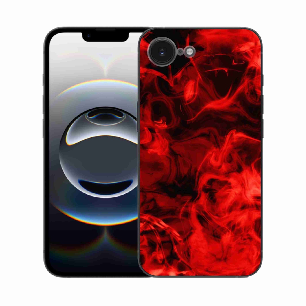 Gelový kryt mmCase na iPhone 16e - abstraktní vzor 11
