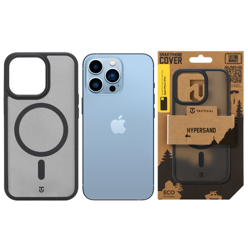 Tactical MagForce Hypersand Kryt pro Apple iPhone 13 Pro Asphalt