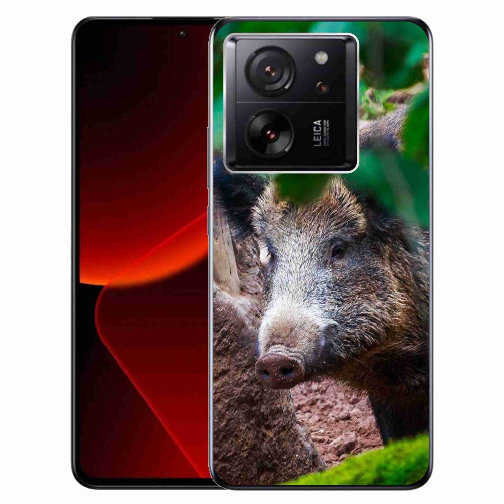 Gelový kryt mmCase na Xiaomi 13T/13T Pro - divoké prase