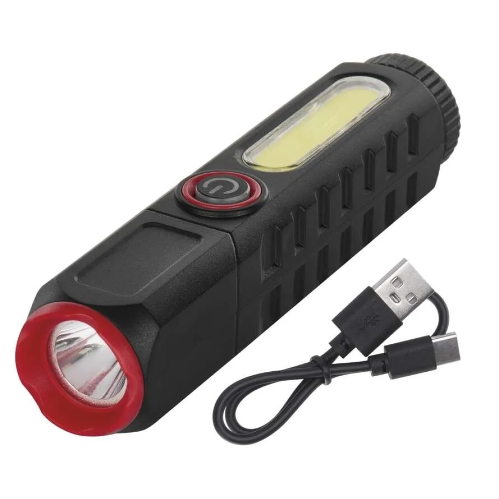 LED nabíjecí plastová svítilna P4720, 120 lm