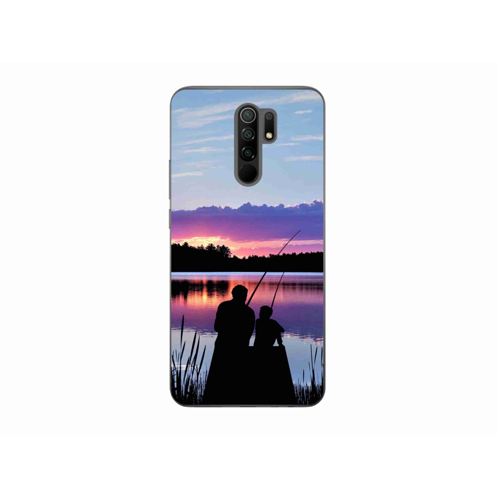 Gelový kryt mmCase na Xiaomi Redmi 9 - rybaření 2