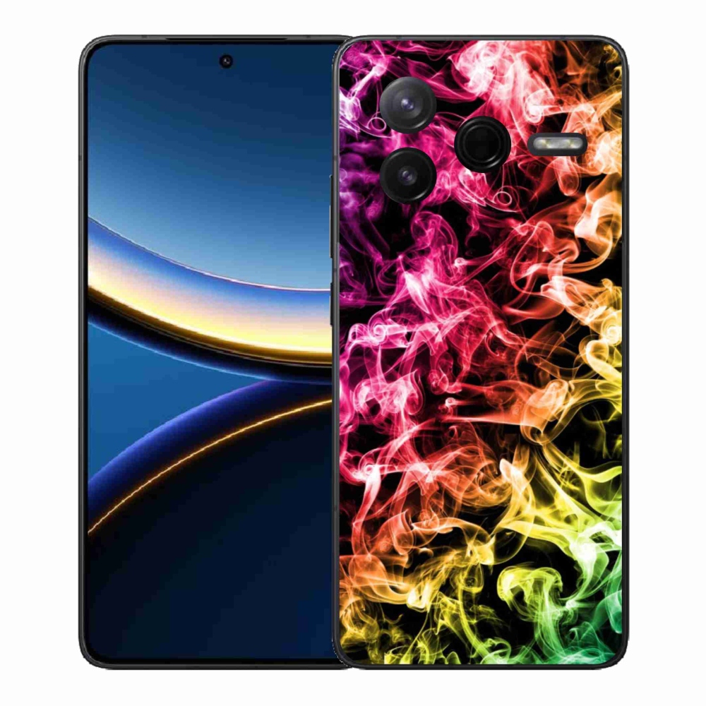 Gelový kryt mmCase na Xiaomi Poco F7 Pro - abstraktní vzor 6