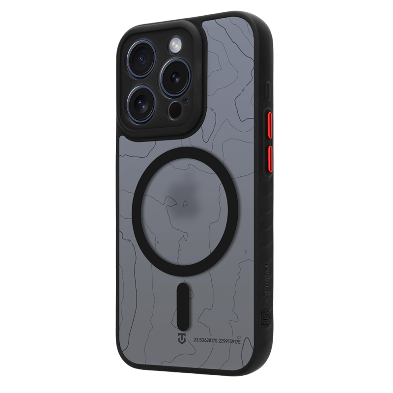 Tactical MagForce Warthog Kryt pro Apple iPhone 15 Pro Asphalt