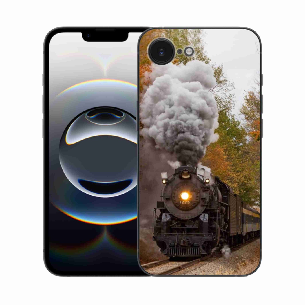 Gelový kryt mmCase na iPhone 16e - vlak 1
