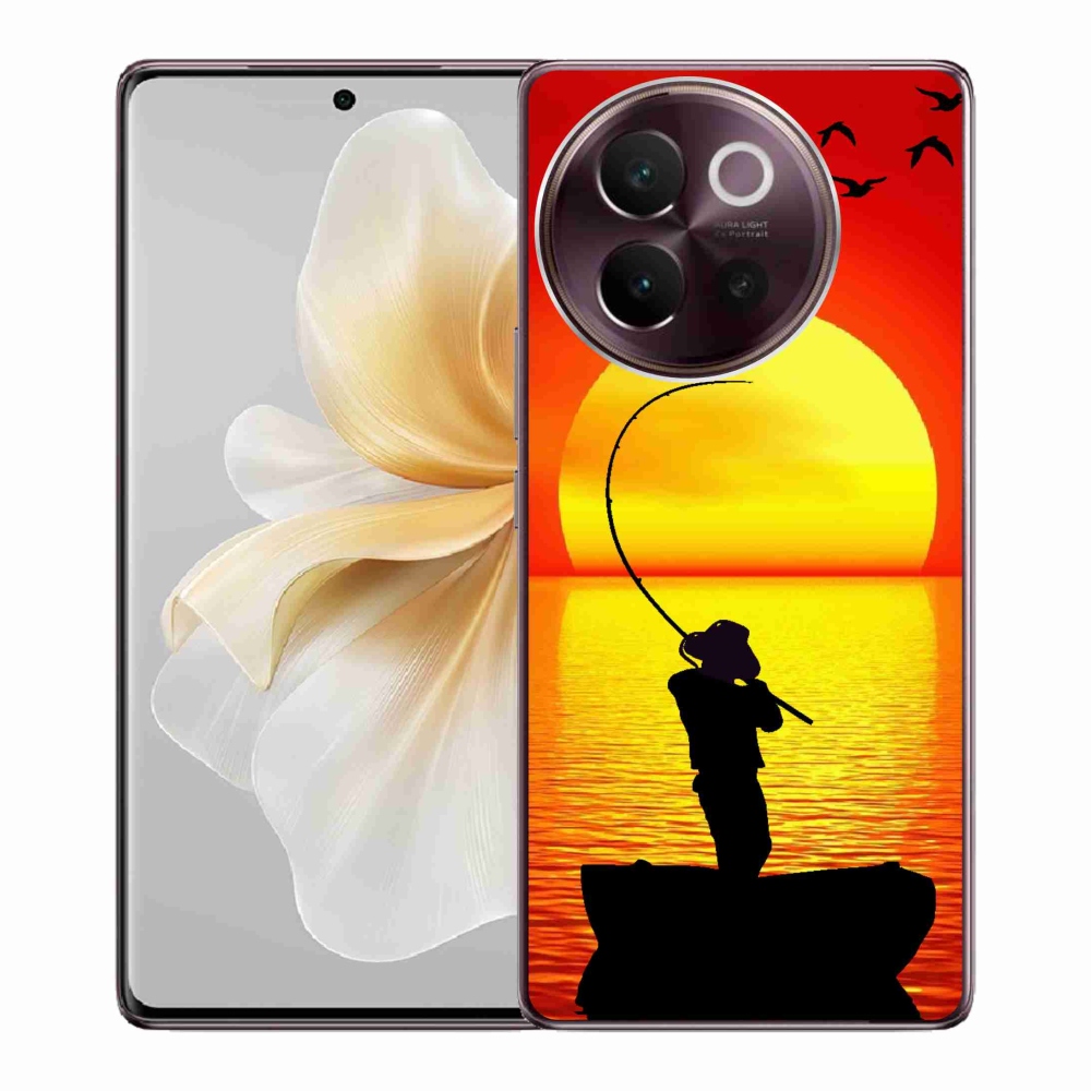 Gelový kryt mmCase na Vivo V40 Lite 5G - rybaření