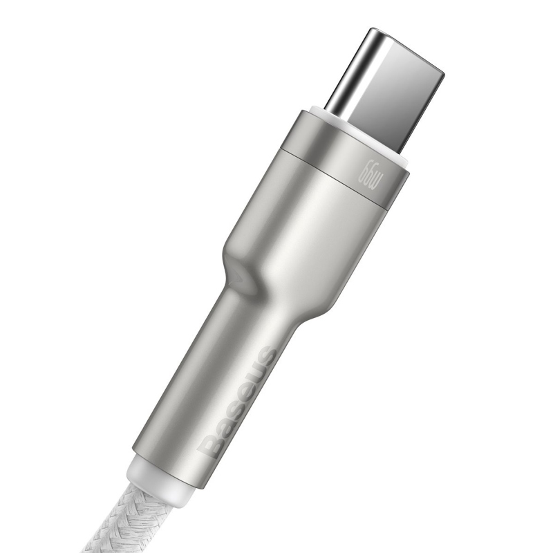 Baseus Cafule Metal Series Datový Kabel USB-USB-C 66W 2m White