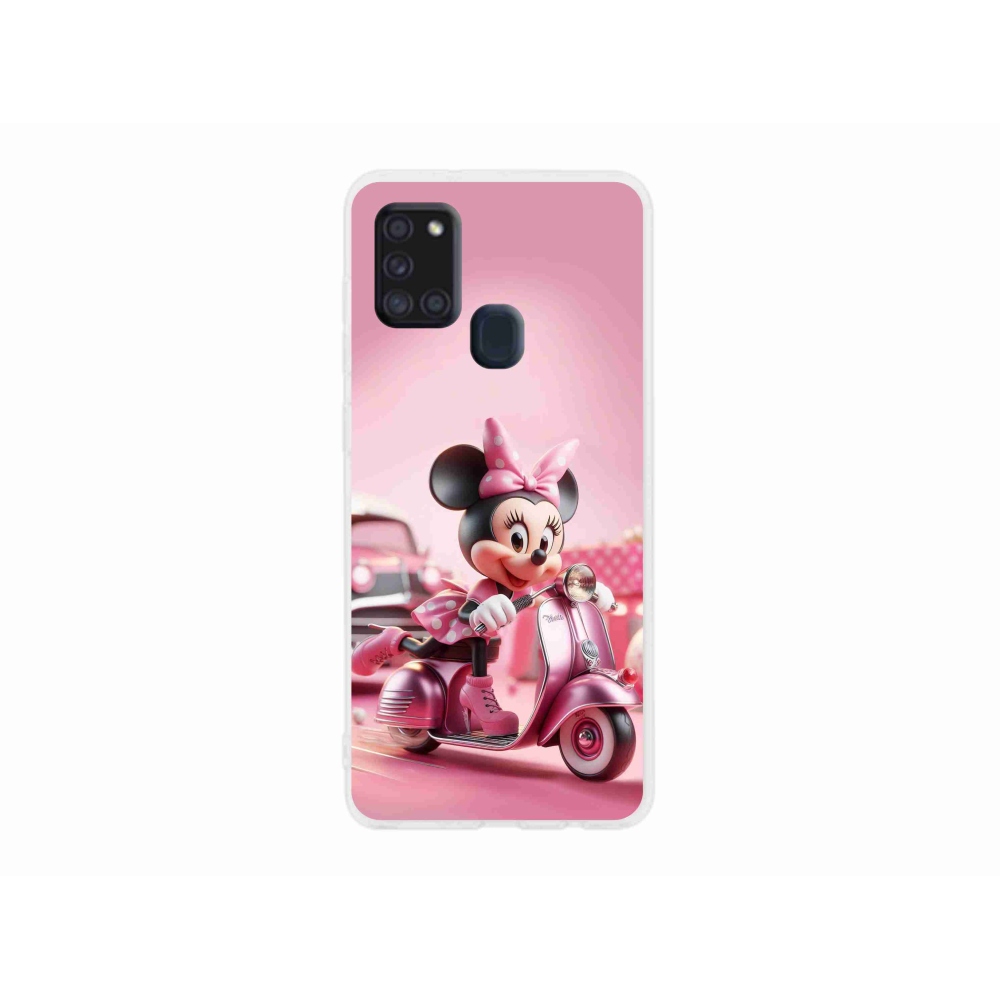 Gelový kryt mmCase na Samsung Galaxy A21s - minnie 1