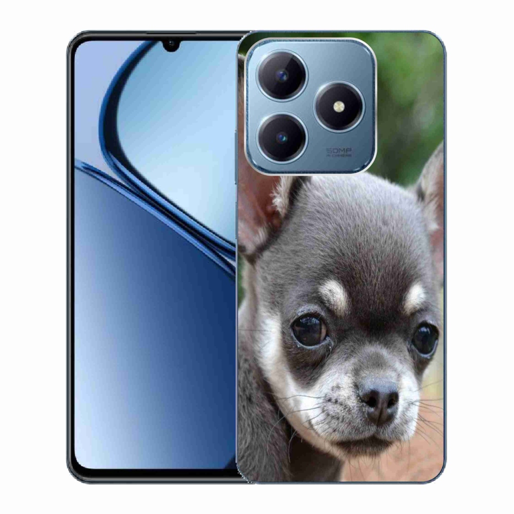 Gelový obal mmCase na Realme C63 - čivava