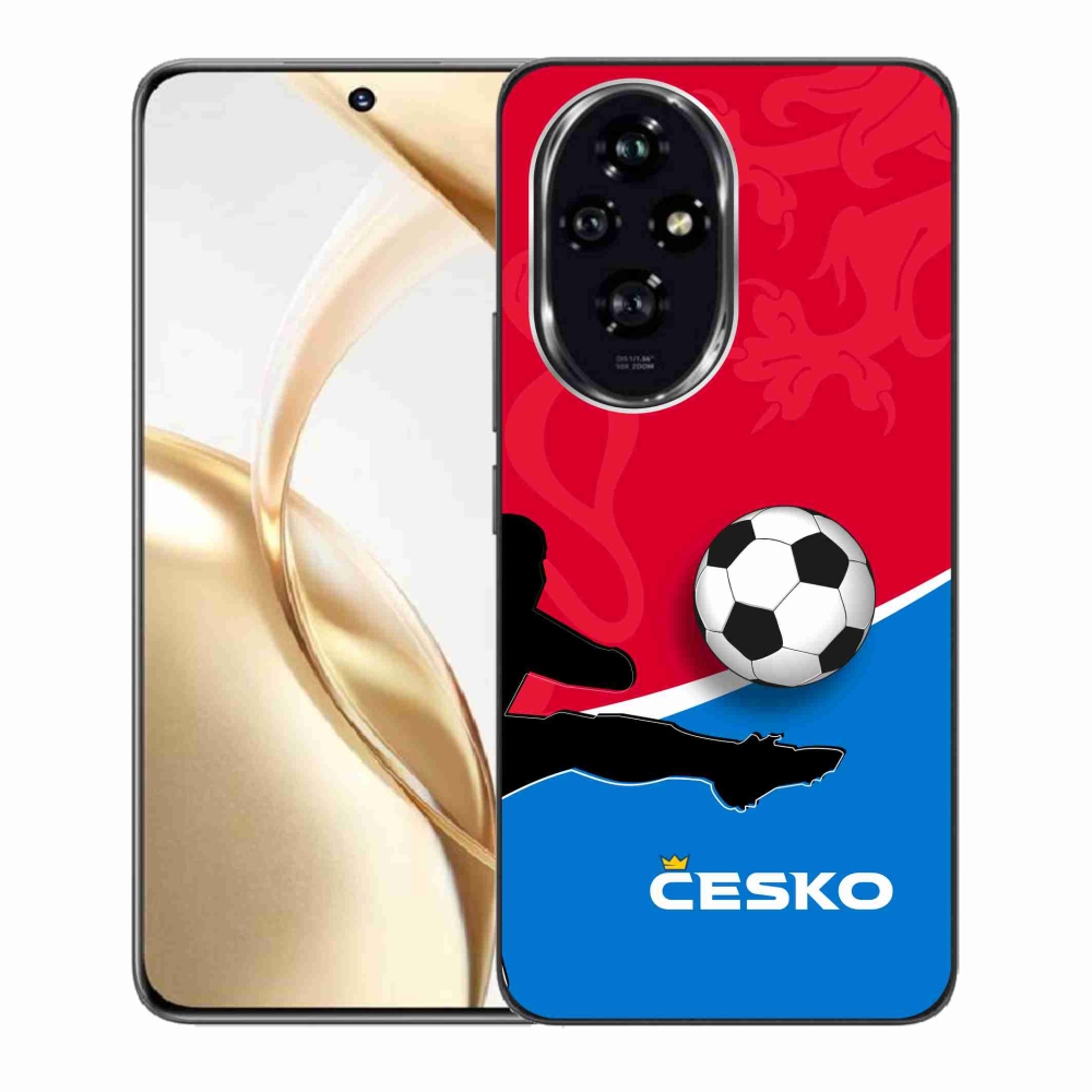 Gelový kryt mmCase na Honor 200 5G - fotbal Česko 2