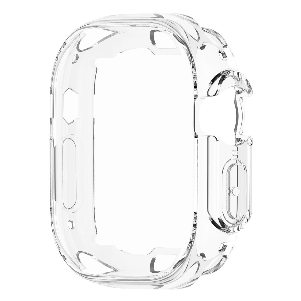 Soft nasazovací gelové ochranné pouzdro pro Apple Watch Ultra/Ultra 2 49 mm - průhledné