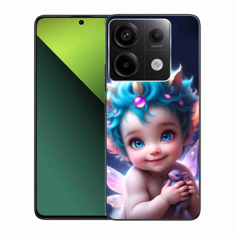 Gelový kryt mmCase na Xiaomi Redmi Note 13 Pro 5G/Poco X6 5G - dítě s motýlími křídly