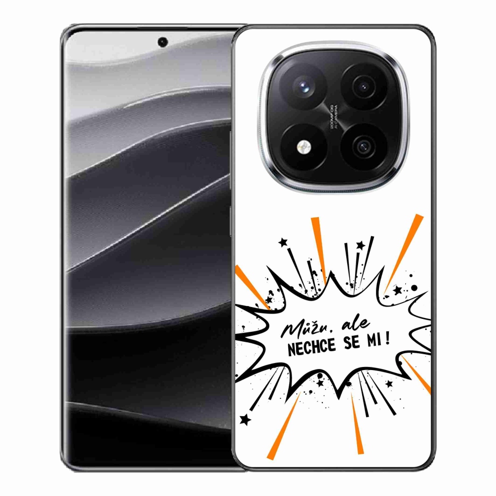 Gelový kryt mmCase na Xiaomi Redmi Note 14 Pro+ 5G - vtipný text 11 bílé pozadí