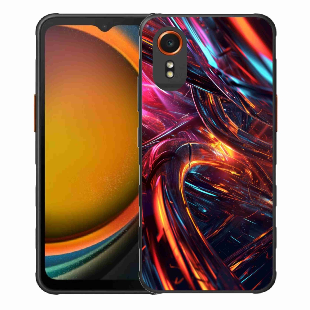 Gelový kryt mmCase na Samsung Galaxy Xcover 7 - abstraktní motiv 10