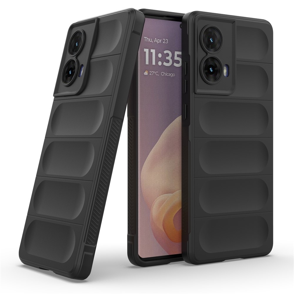 Rugg odolný gelový obal na Motorola Moto G85 5G - černý