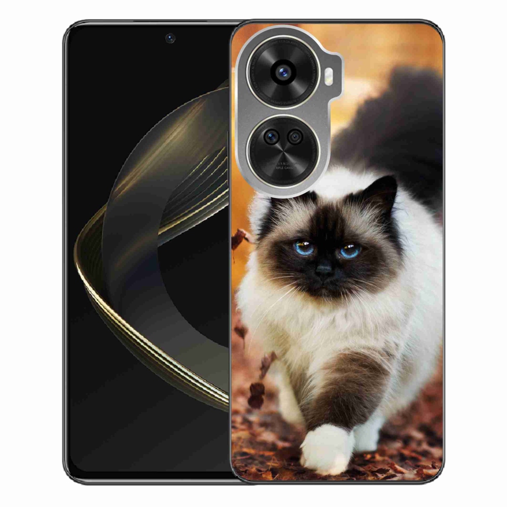 Gelový obal mmCase na Huawei Nova 12 SE - kočka
