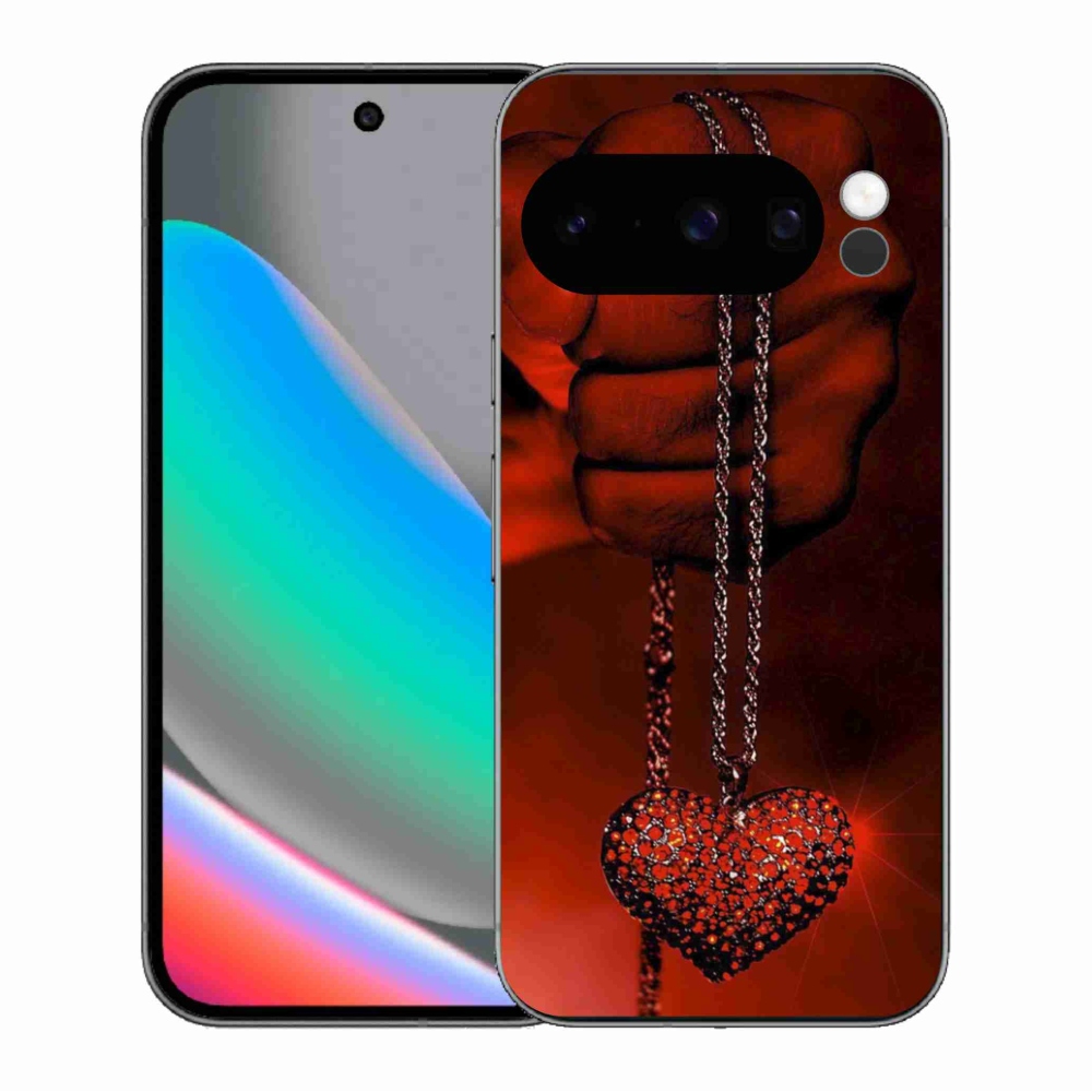 Gelový kryt mmCase na Google Pixel 10 Pro - náhrdelník