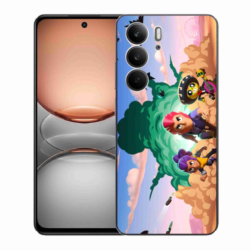 Gelový kryt mmCase na Realme C75 - brawl stars