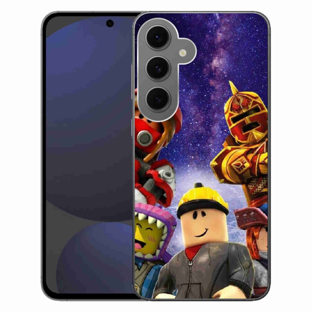 Gelový kryt mmCase na Samsung Galaxy S24 FE - roblox 3
