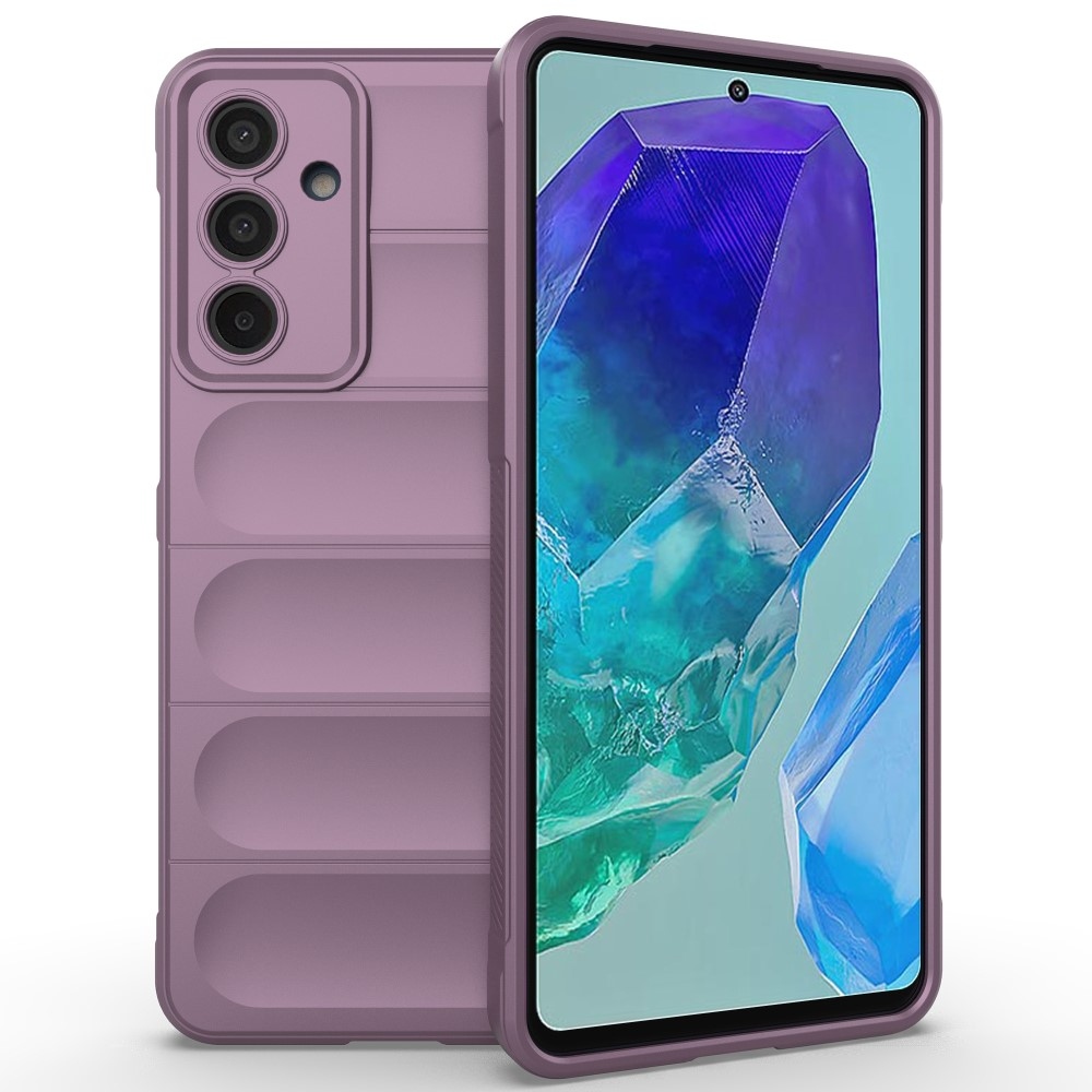 Rugg odolný gelový obal na Samsung Galaxy M55 5G - světlefialový