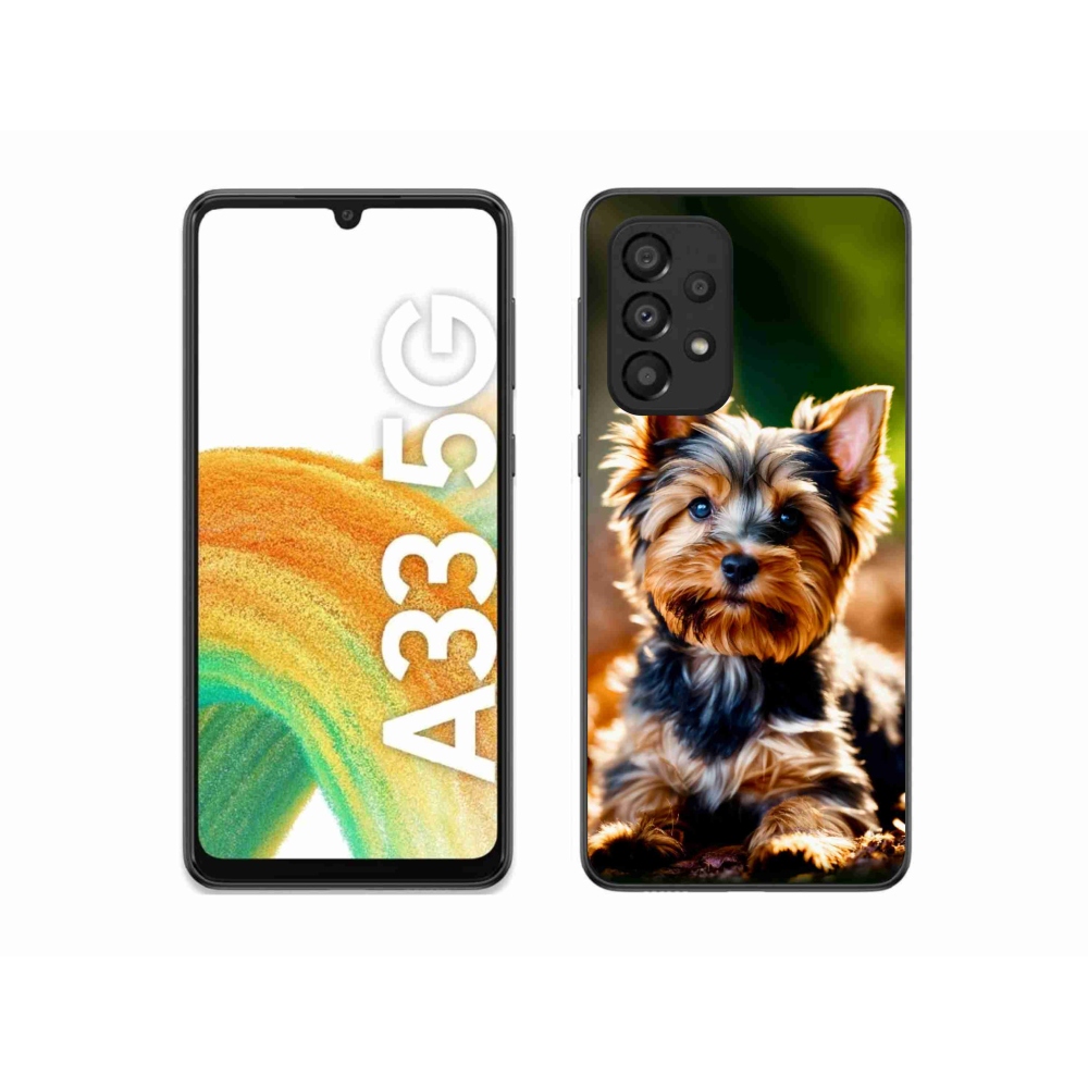 Gelový kryt mmCase na Samsung Galaxy A33 5G - jorkšír 10