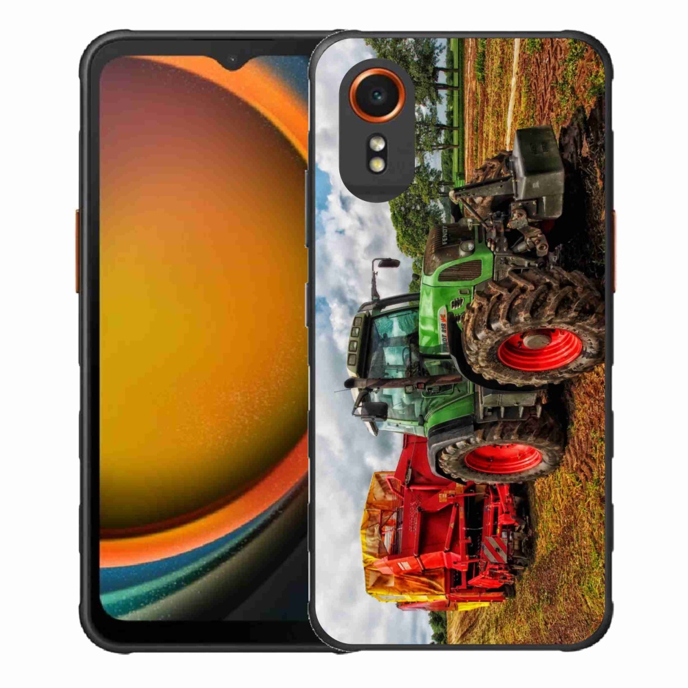 Gelový kryt mmCase na Samsung Galaxy Xcover 7 - traktor 4