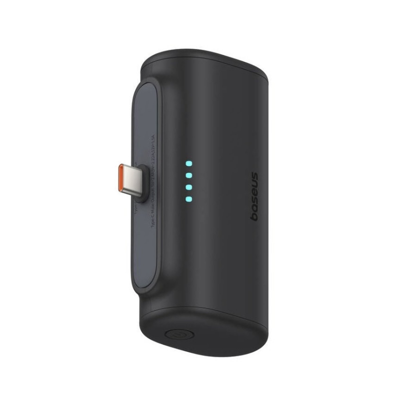Baseus Compact 20W Fast Charge USB-C Powerbanka 5000mAh Cluster Black