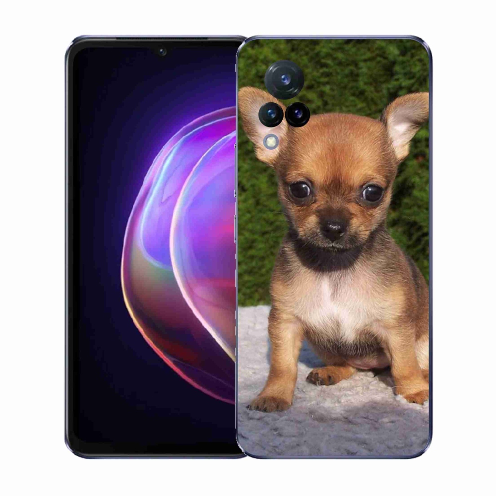 Gelový kryt mmCase na Vivo V21 4G/5G - čivava 3