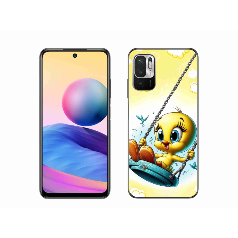 Gelový kryt mmCase na Xiaomi Redmi Note 10 5G - tweety