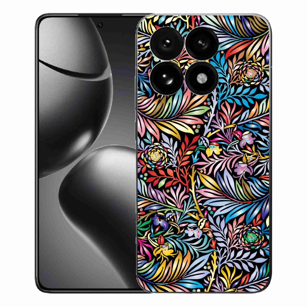 Gelový kryt mmCase na Xiaomi 15T - květiny 5