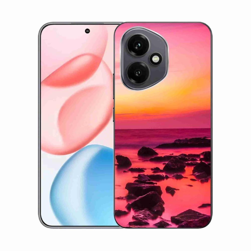 Gelový kryt mmCase na Honor 400 - moře a záře