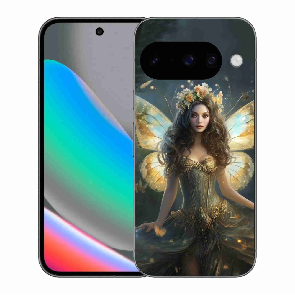 Gelový kryt mmCase na Google Pixel 10 - motýlí žena