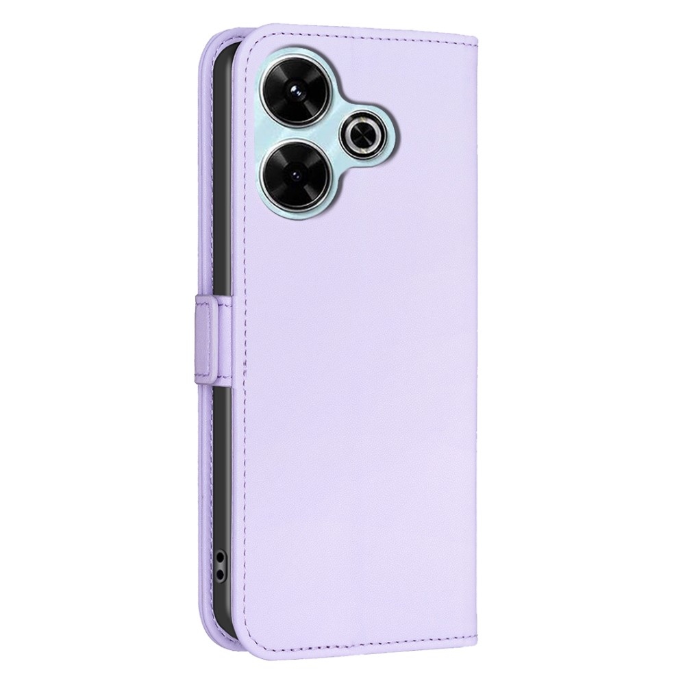BNF knížkové pouzdro na Xiaomi Redmi 13 4G/Poco M6 4G - světlefialové