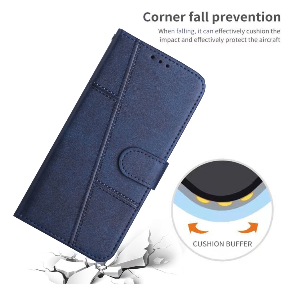 Line knížkové pouzdro na Honor 600 Pro 5G/Honor 600 5G - modré