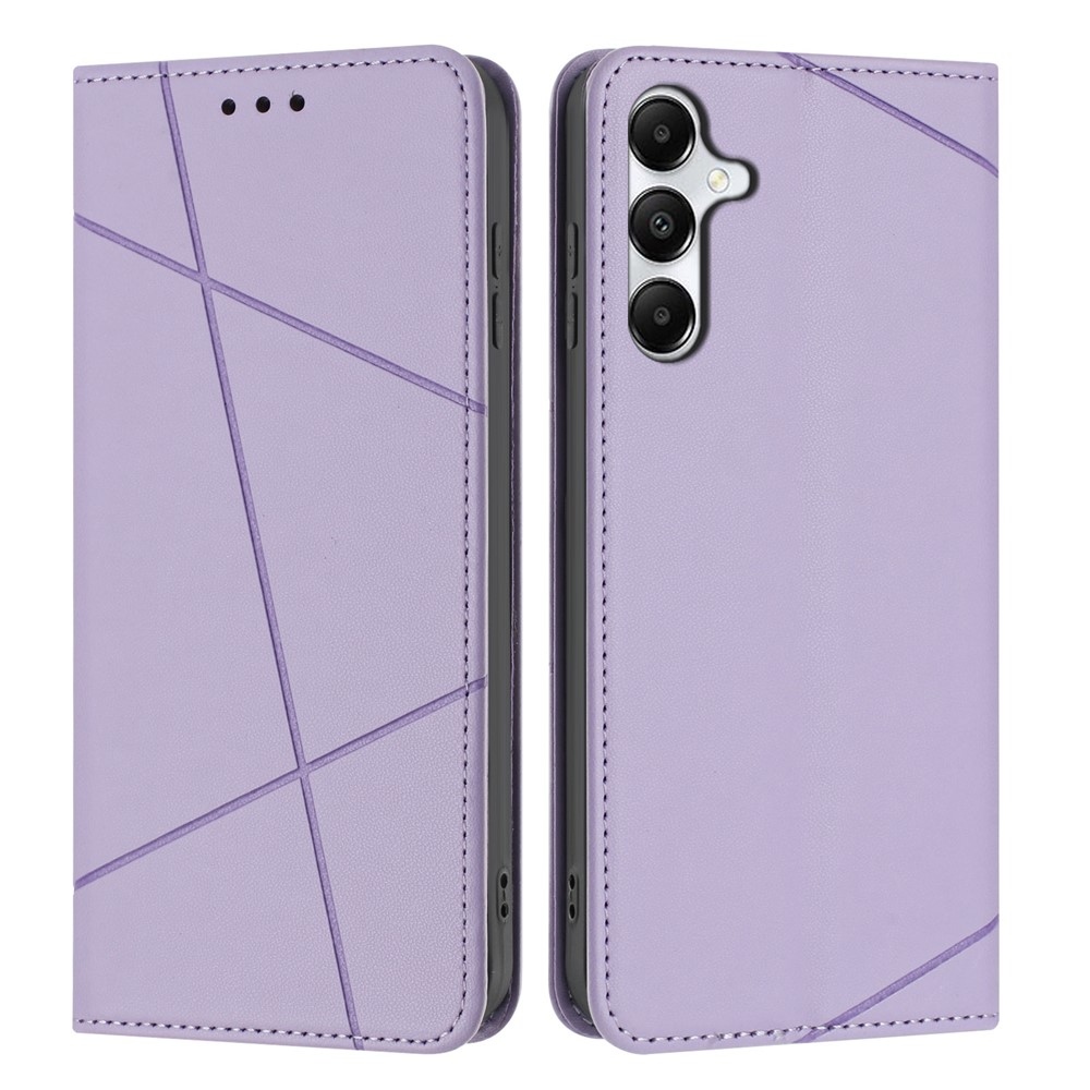 Line knížkové pouzdro na Samsung Galaxy A27 - fialové
