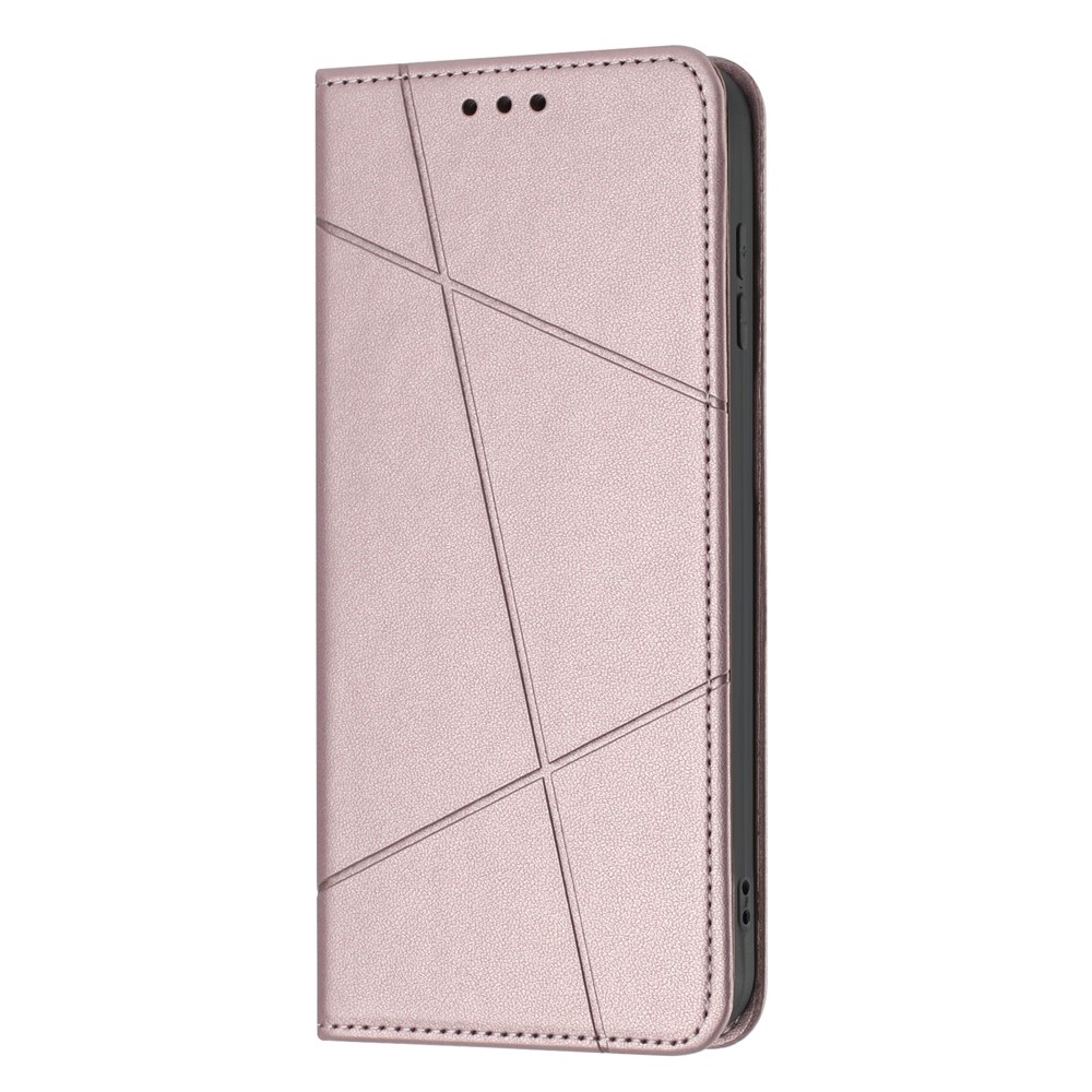 Line knížkové pouzdro na Samsung Galaxy A27 - růžovozlaté