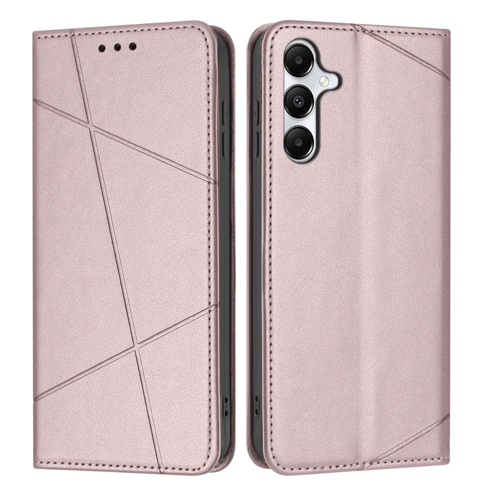 Line knížkové pouzdro na Samsung Galaxy A27 - růžovozlaté