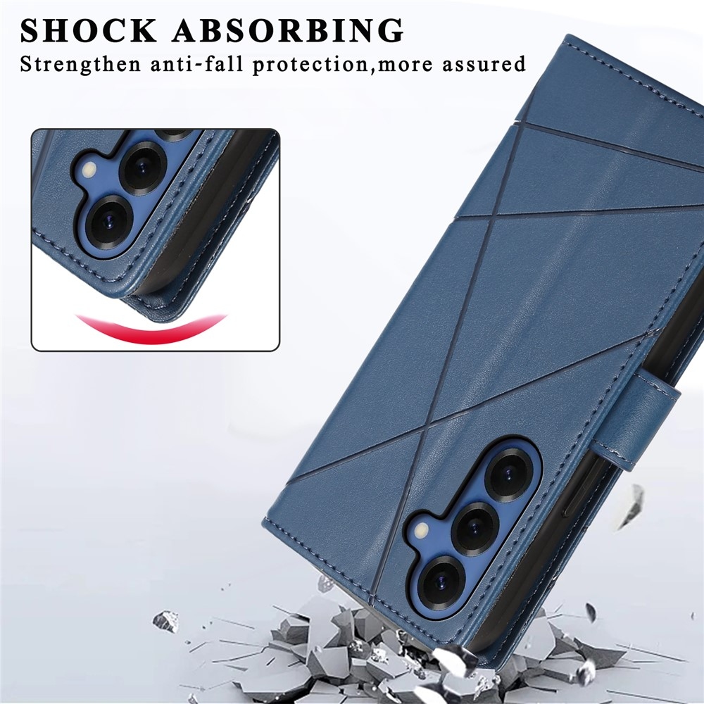 Line knížkové pouzdro na Samsung Galaxy S26+ - modré