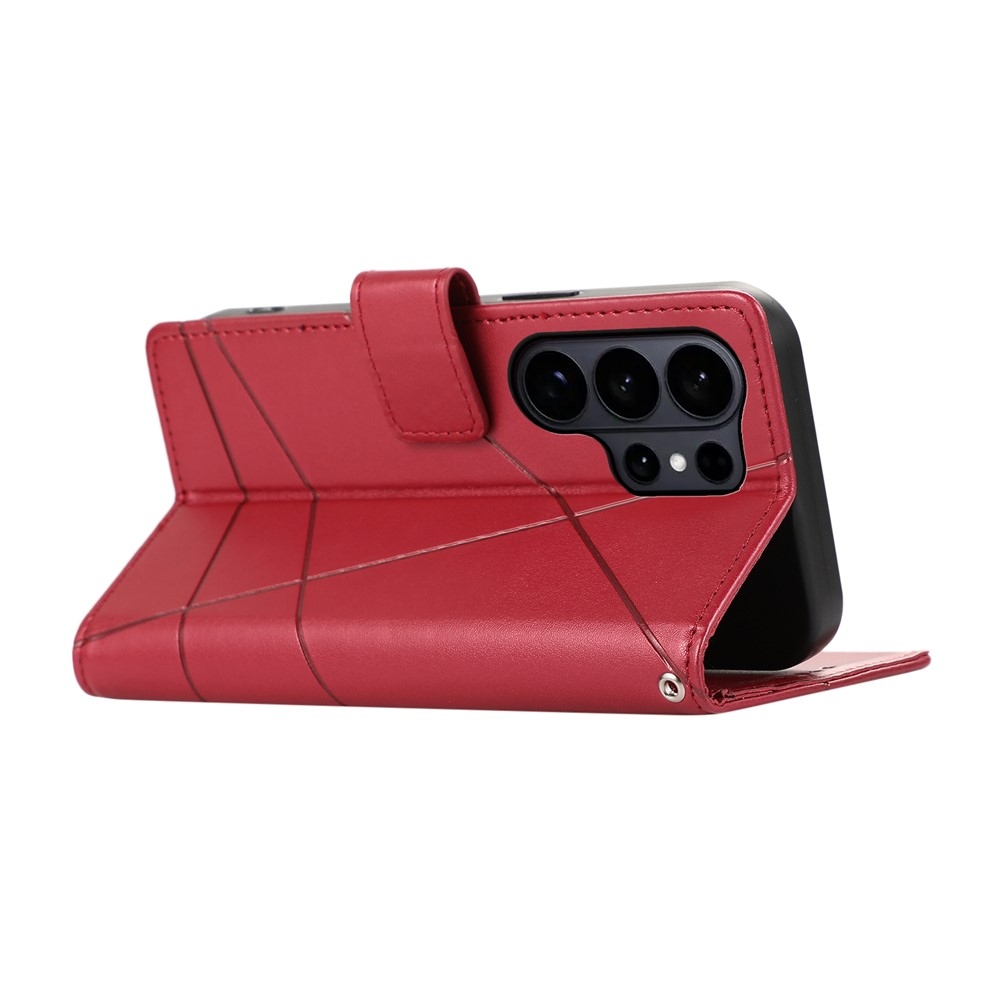 Line knížkové pouzdro na Samsung Galaxy S26 Ultra - červené