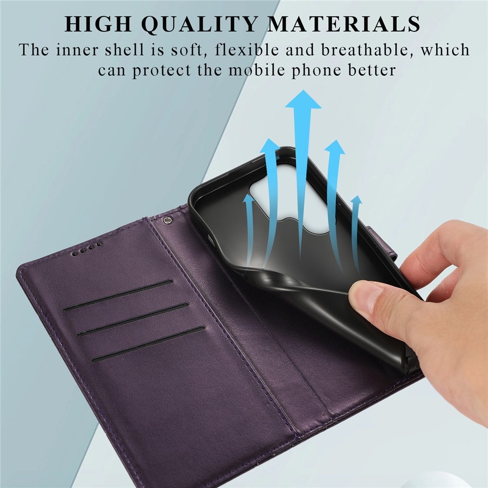 Line knížkové pouzdro na Samsung Galaxy S26 Ultra - fialové