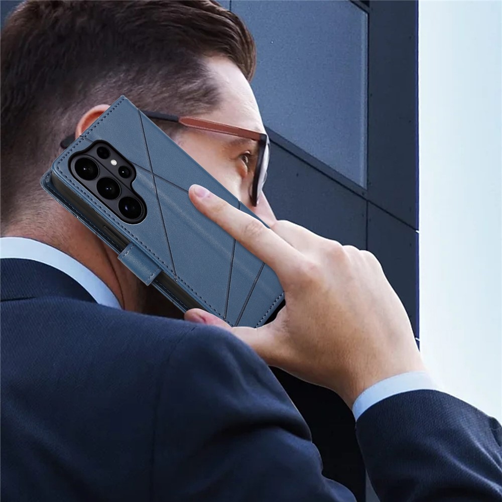 Line knížkové pouzdro na Samsung Galaxy S26 Ultra - modré