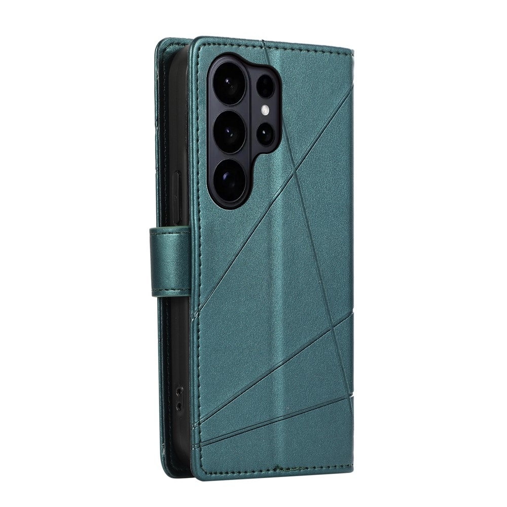 Line knížkové pouzdro na Samsung Galaxy S26 Ultra - zelené