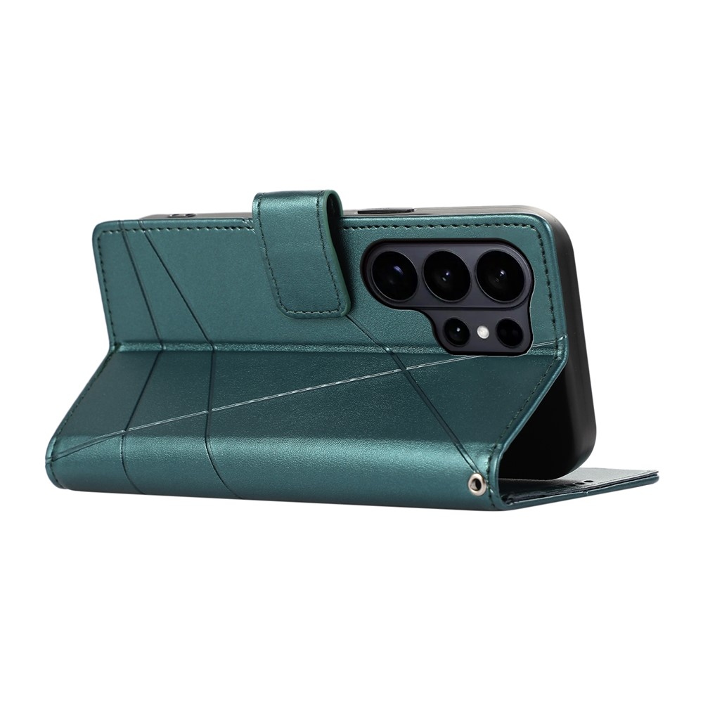 Line knížkové pouzdro na Samsung Galaxy S26 Ultra - zelené