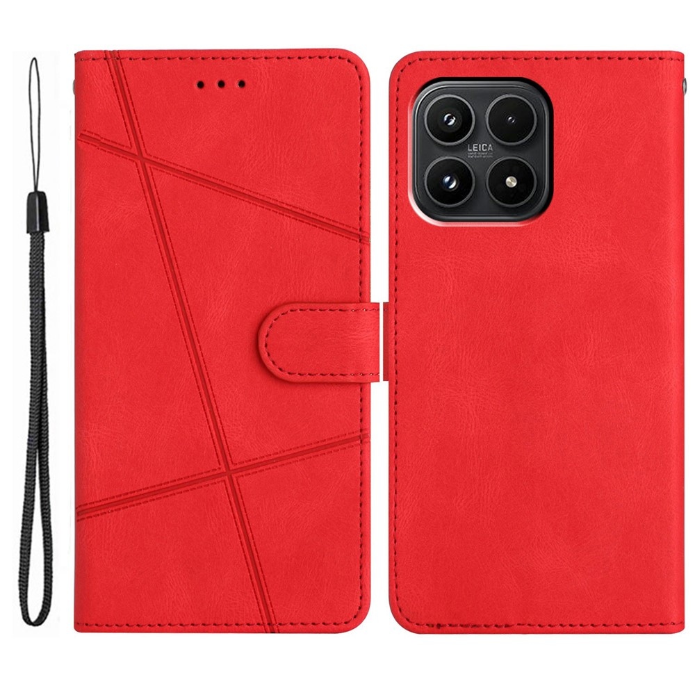 Line knížkové pouzdro na Xiaomi 17 - červené