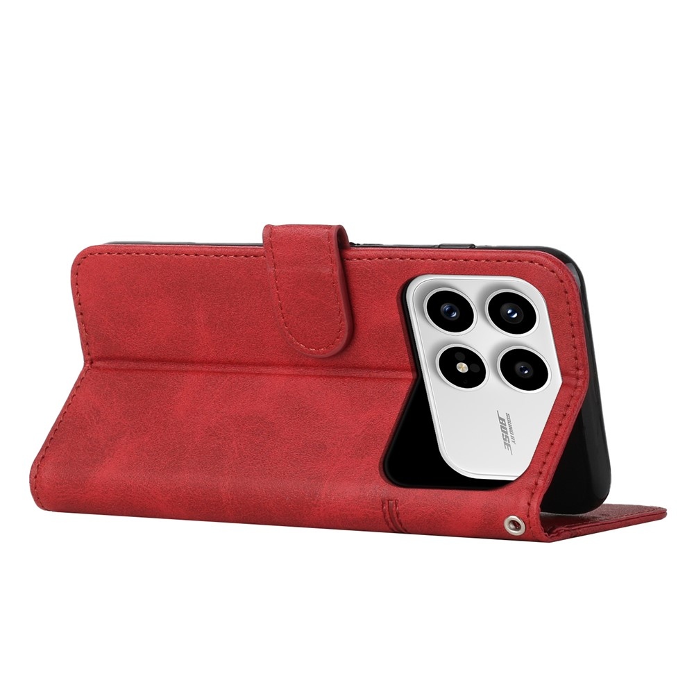 Line knížkové pouzdro na Xiaomi Poco F8 Pro 5G - červené