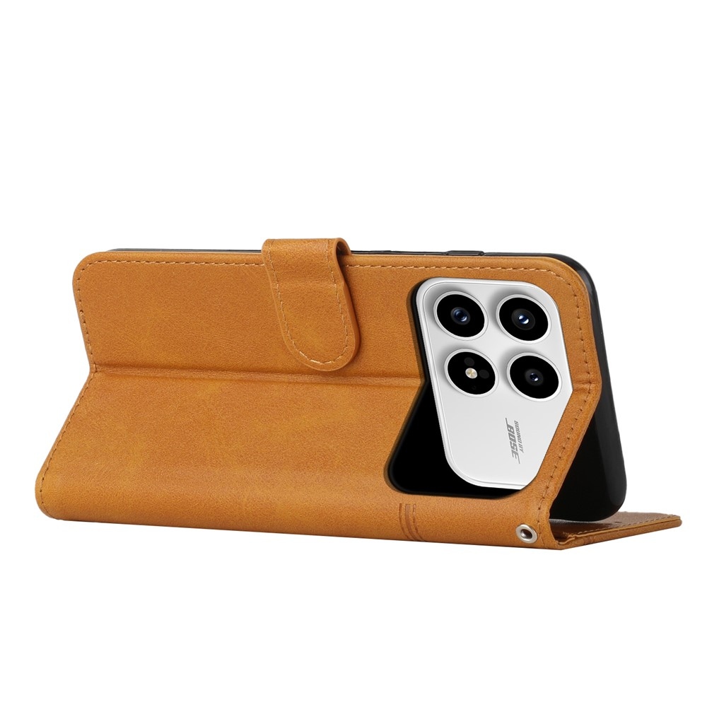 Line knížkové pouzdro na Xiaomi Poco F8 Pro 5G - žluté